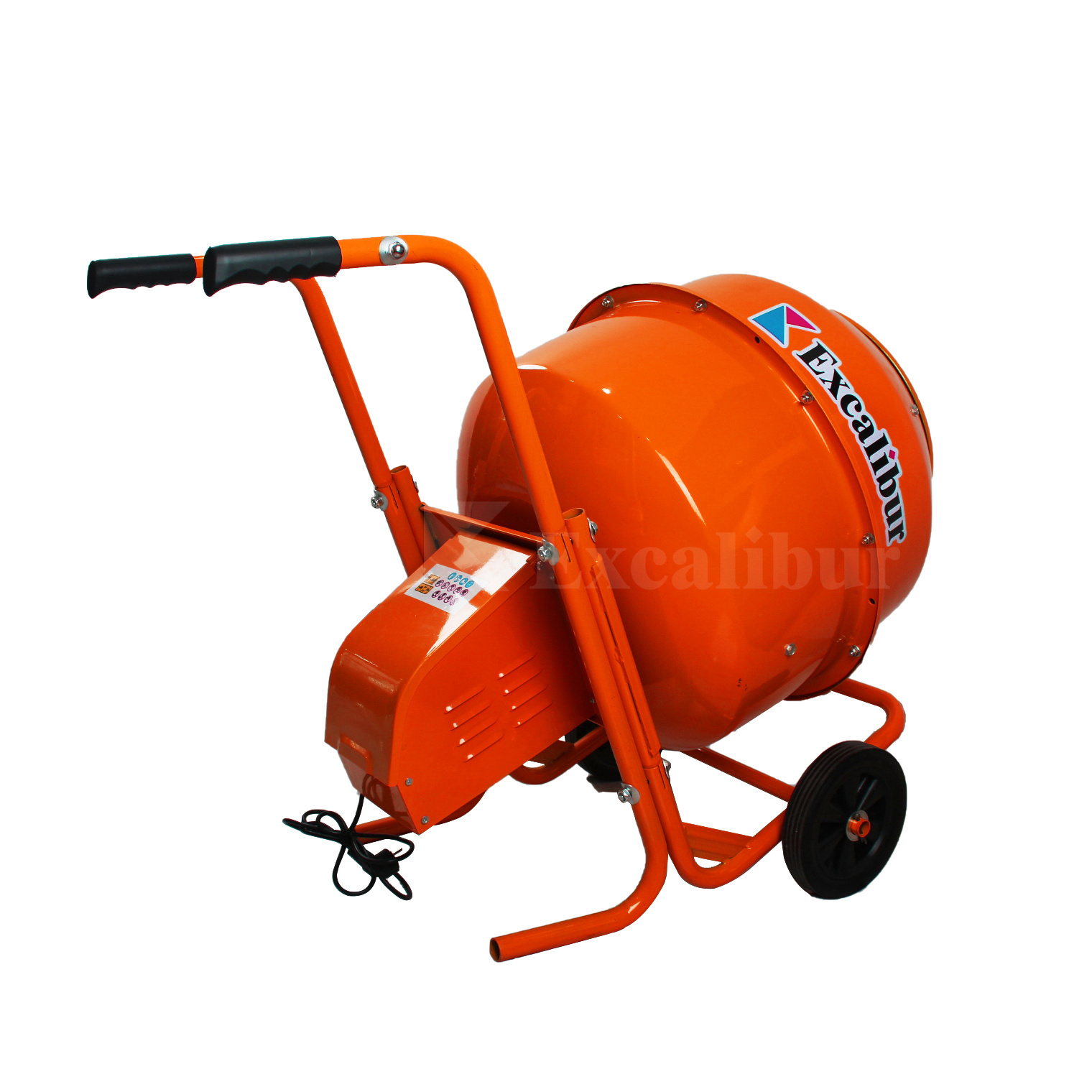 portable concrete mixer electric motor 200L