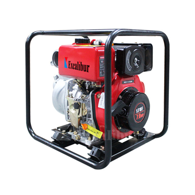 Low Pressure 3 4 Inch Diesel Motor Manual Start Irrigation 10hp Water Pump