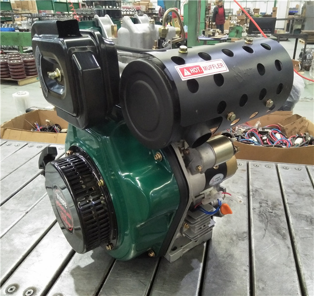 Jiangsu Excalibur S192FE Vertical Shaft Motor De Diesel 12hp Hot Sale 12hp Diesel Engine