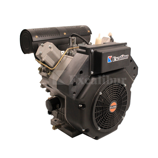 Excalibur 2 cylinder v-twin 25 HP 20 HP High Performance 4 stroke diesel engine