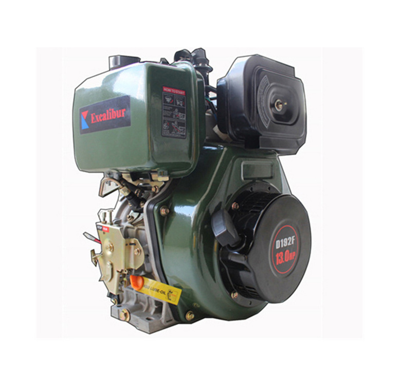 Jiangsu Excalibur S192FE Vertical Shaft Motor De Diesel 12hp Hot Sale 12hp Diesel Engine