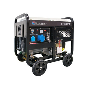 8KW Portable Air Cooled with Wheels  Open Frame Small Diesel Generator