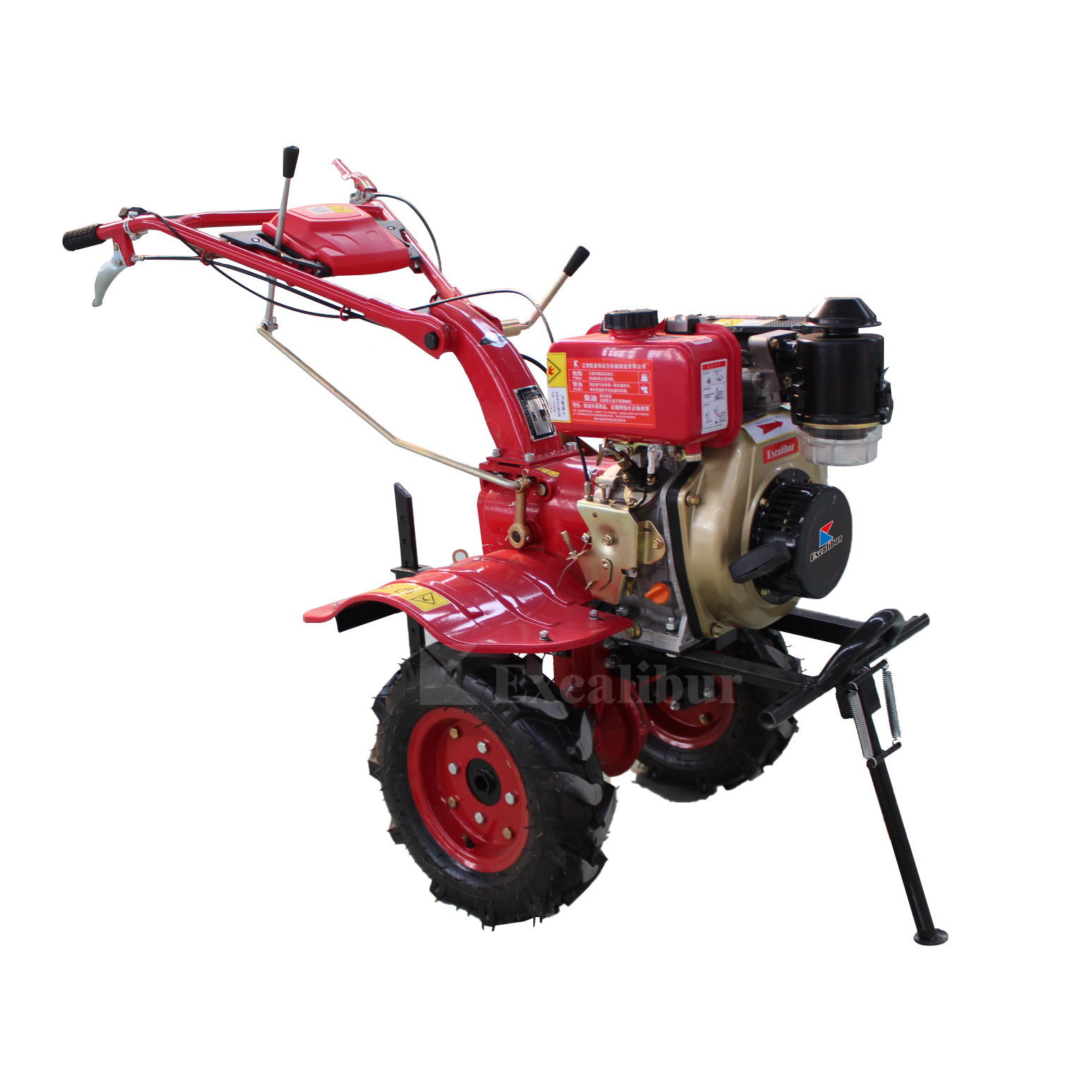 Excalibur Tiller Machine Agricultural Portable 7hp 10hp Diesel Power Farm Agriculture Tiller For Sale