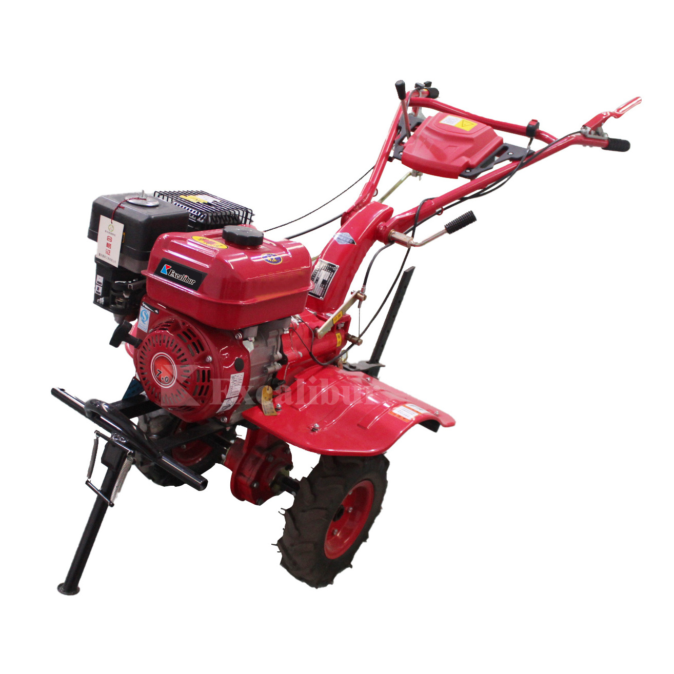 Excalibur small plough machine gasoline and diesel Engine power tiller machine