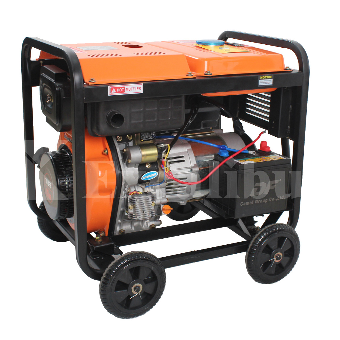 High quality germany made 7.5kva open diesel generators with good quality fuel pump