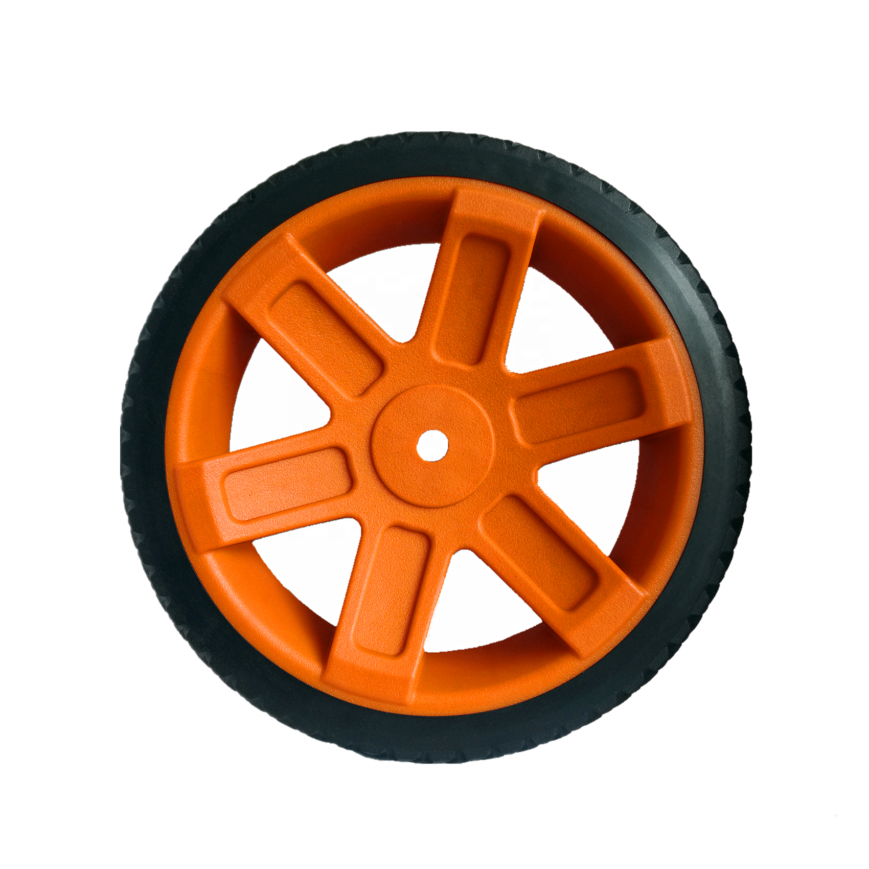 10 inch plastic wheel for lawn mower wheel 250mm, lawn mover wheel for lawn machine, aerator, hand trolley, generator