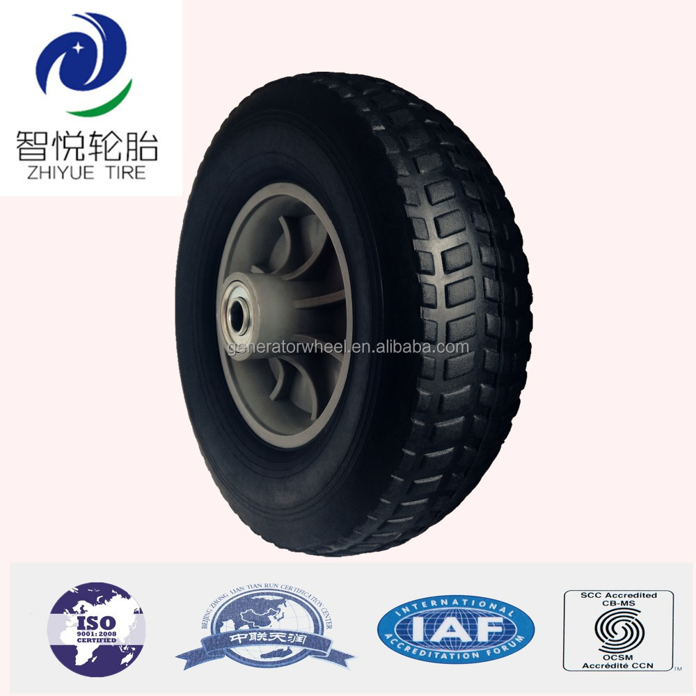 10 inch wheelbarrow solid rubber tires 260x85 300-4