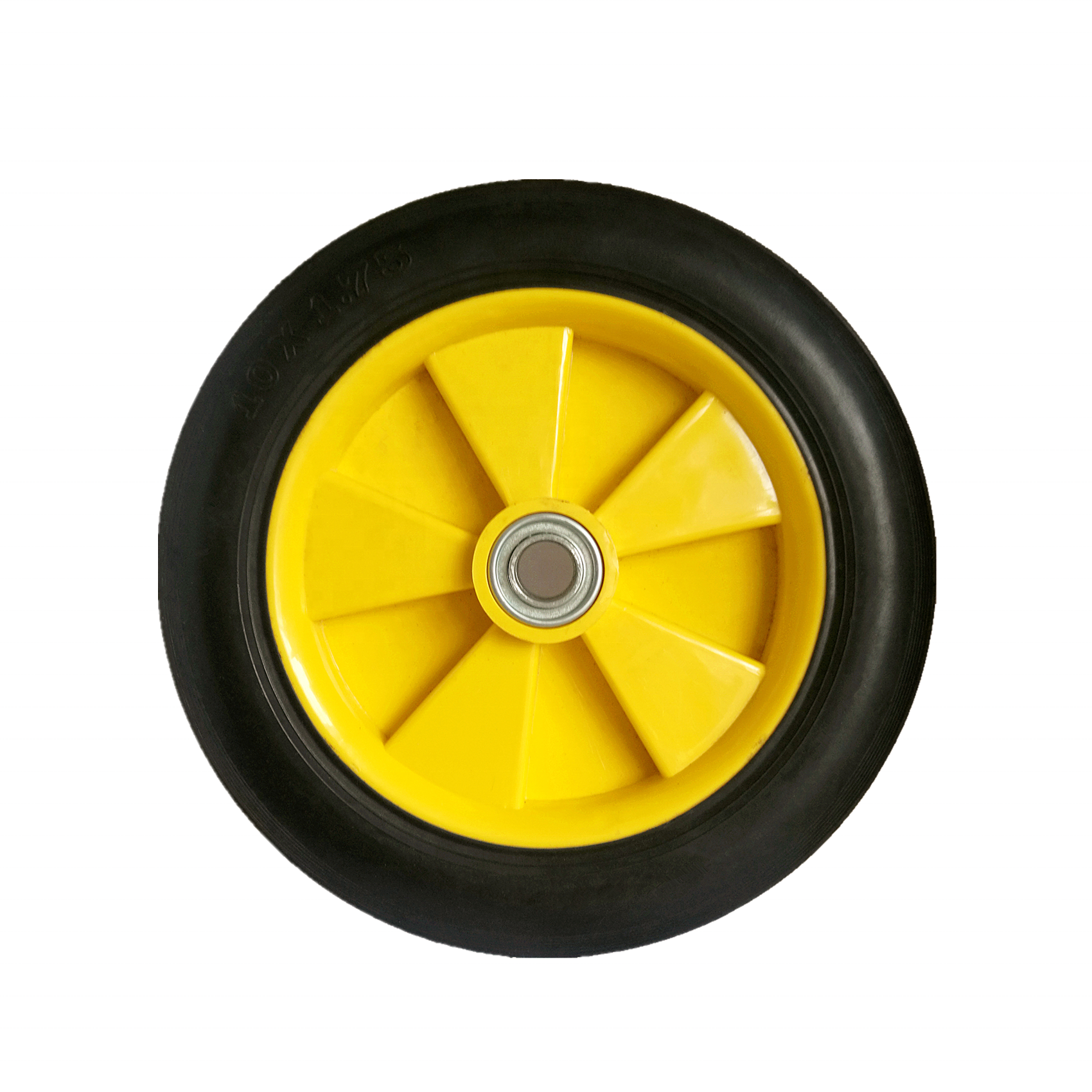 Garden lawn mower wheels 250mm lawn machine wheels for lawn mover, aerator, sweeper