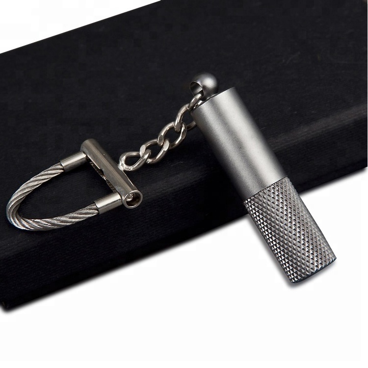 Popular Cigar Accessories Wholesale Metal Key Chain Cigar Punch