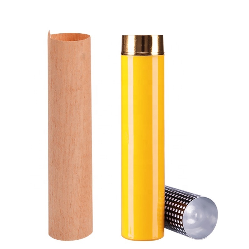 cheap wholesale custom color and brand aluminum cigar tube