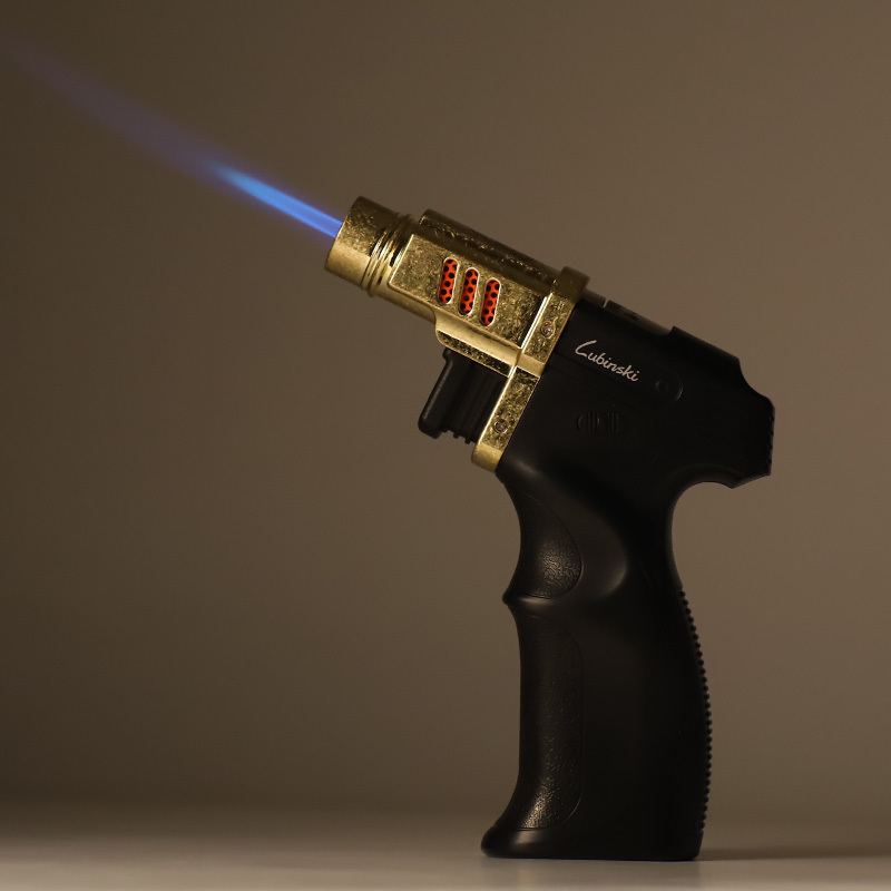 gun shapes butane torch cigar lighter 1 flame torch jet