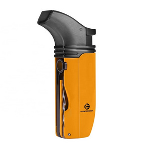 New coming genesis refillable metal torch flame lighter for cigar