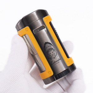 Custom Pocket Torch Lighter Butane 4 Torch Jet Flame Lighter