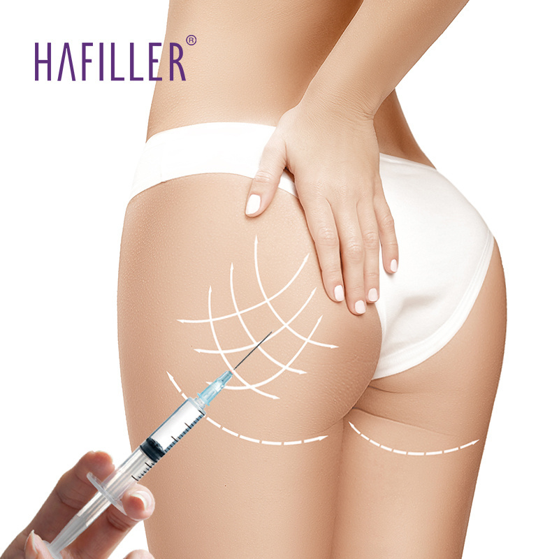 Anti-wrinkle injectable cross linked hyaluronic acid supplier buy dermal filler for Buttock 10ml brest filler