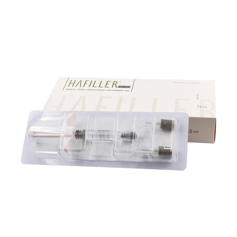 Dermal filler CE approved injection hyaluronate acid gel 2ml for wrinkles