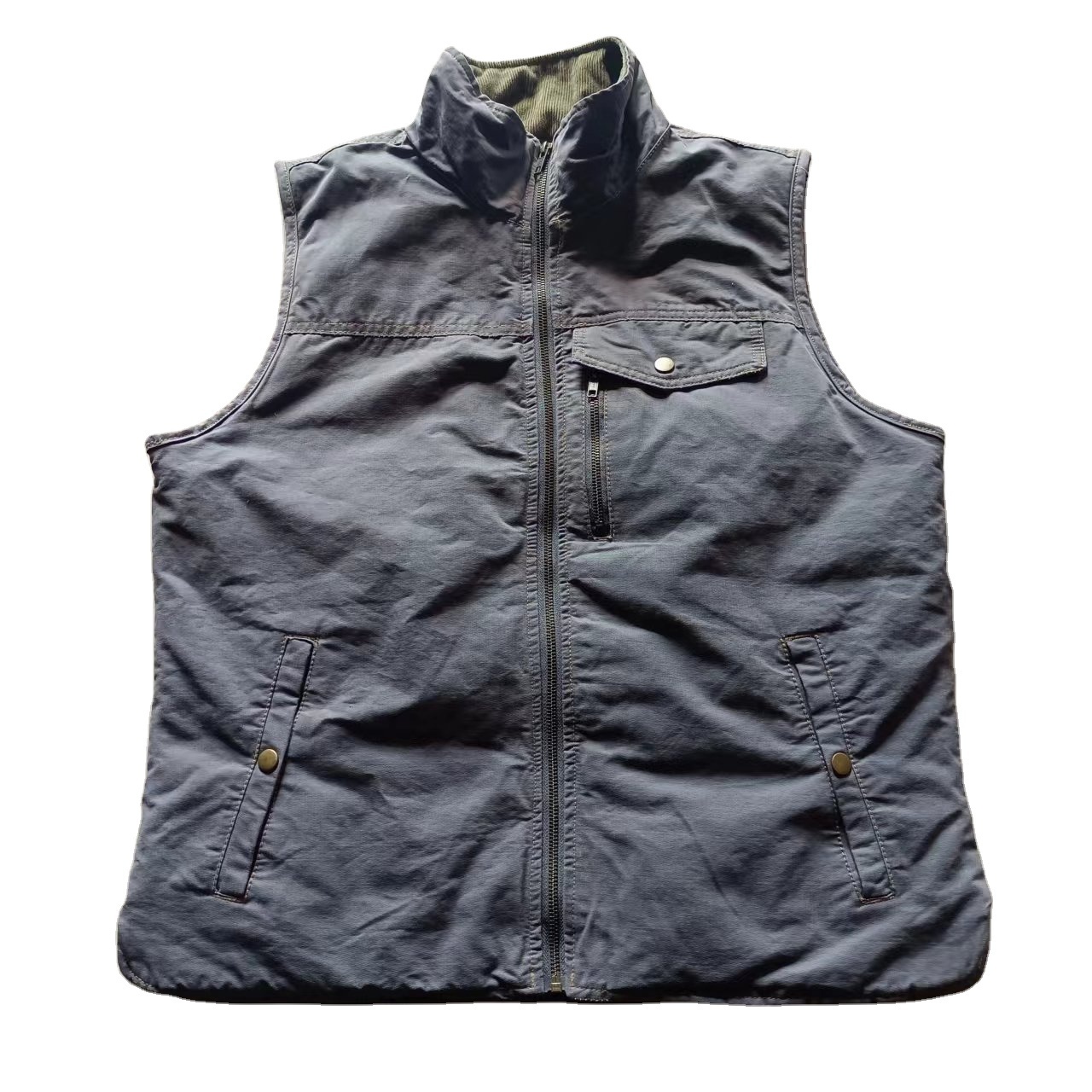 High Quality OEM Service Light Canvas Women Winter Outwear Work Vest Canvas Kool Vest