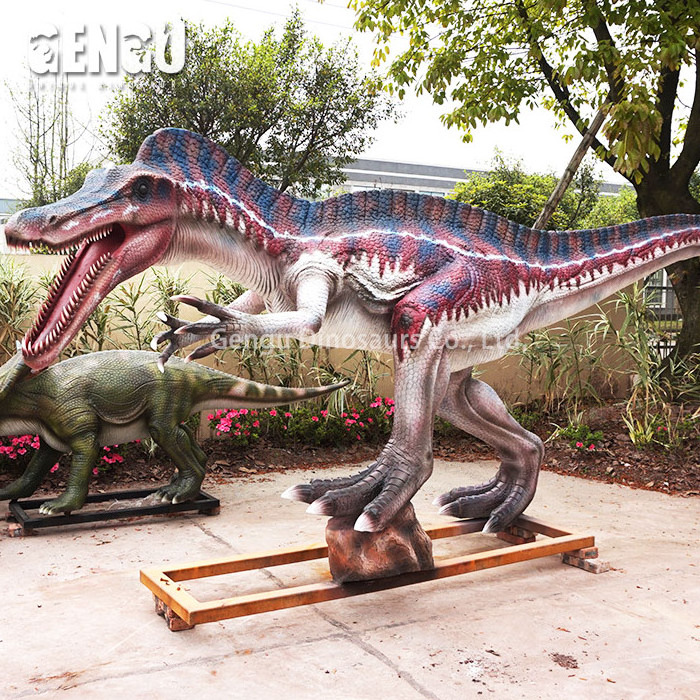 Garden Decoration Vivid Animal Model Animatronic Fiberglass Snake