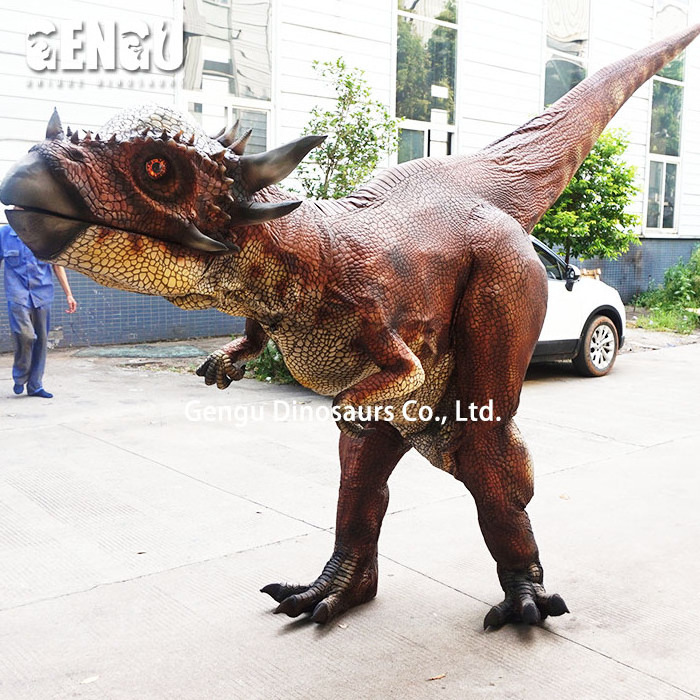 Dinosaur Party Show Adult Realistic Dinosaur Costume Life Size Dinosaurios Costume