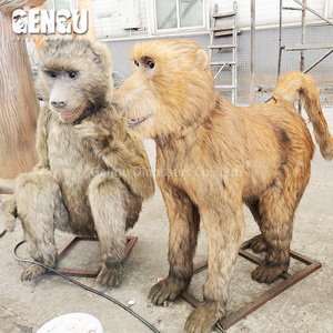 Zoo Park Decoration 3D Vivid Animal Model Animatronic Monkey