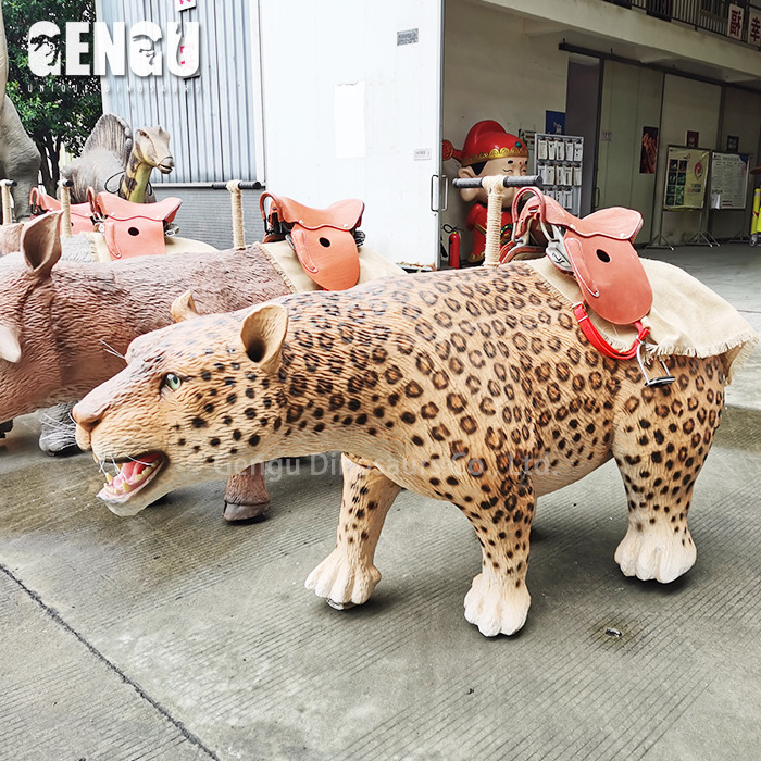 Handmade Lion Model Mechanical Animal Ride