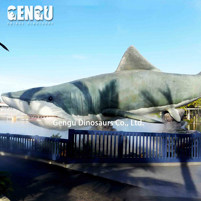 Amusement Equipment Fiberglass Flying Shark