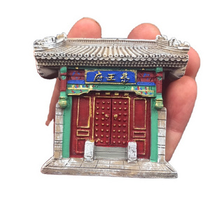 New Resin Beijing Great Wall Chinese Characteristics Tourist Souvenirs Magnetic Stereo Refrigerator Stickers