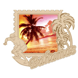 Customised 3D Wholesale maldives sicilia bahamas Tourism Refrigerator magnet Resin World City Fridge Magnet For Souvenir