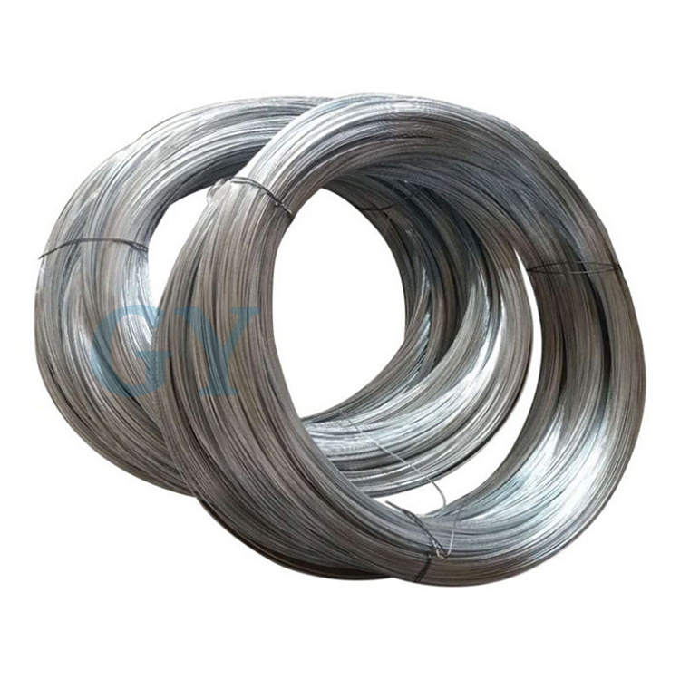 Zinc Coated Hot Dipped Gi Galvanised Rod 0.3mm High Carbon Galvanized Steel Wire