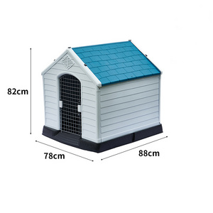 Plastic dog house pet house  dog kennel outdoor safe waterproof for strong heavy dogs application