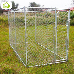 wholesale high quality hot-selling 10ft large outdoor heavy duty chain link pet dog cages metal kennels runs panels xl house