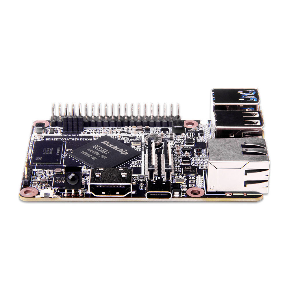 Built-in 1000M Ethernet port supports Wi-Fi BT wireless network connection 11.0 linux rockchip sbc motherboard rk3568 board