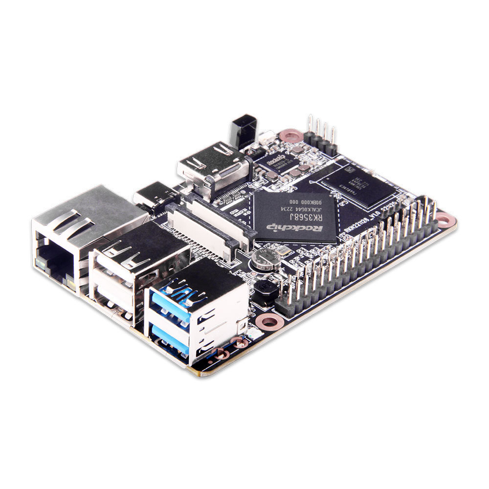 Built-in 1000M Ethernet port supports Wi-Fi BT wireless network connection 11.0 linux rockchip sbc motherboard rk3568 board