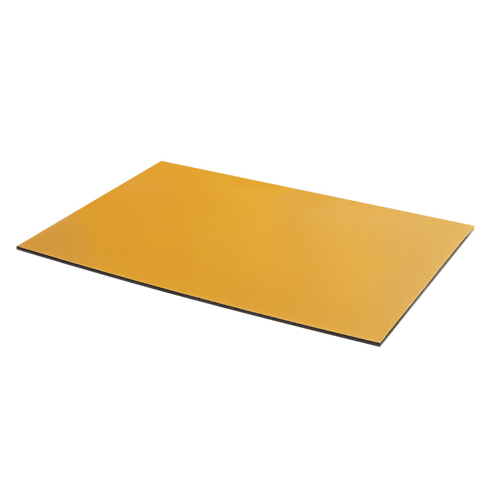 Latest modern lightweight exterior wall aluminum composite panel materials 4mm PE/PVDF coated aluminum composite panel