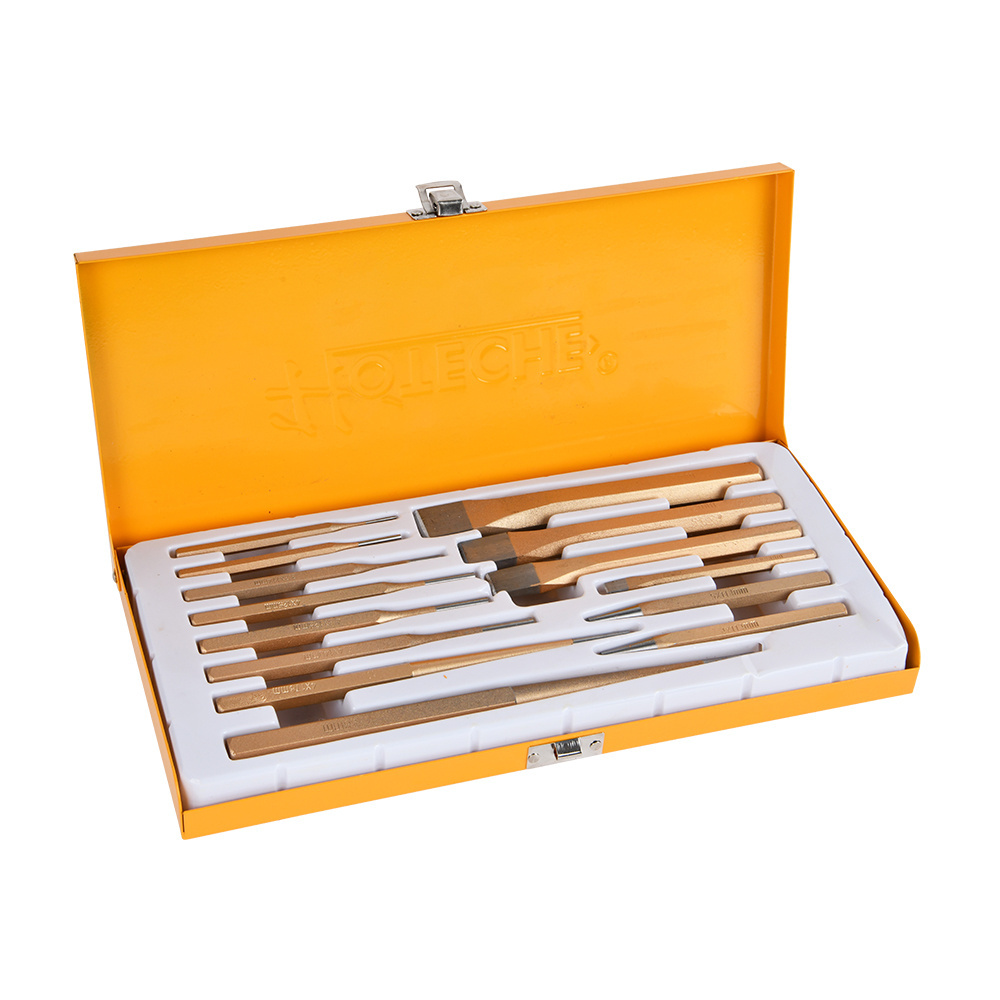 Hoteche 14pcs  punch & chisel set  chisel & punch