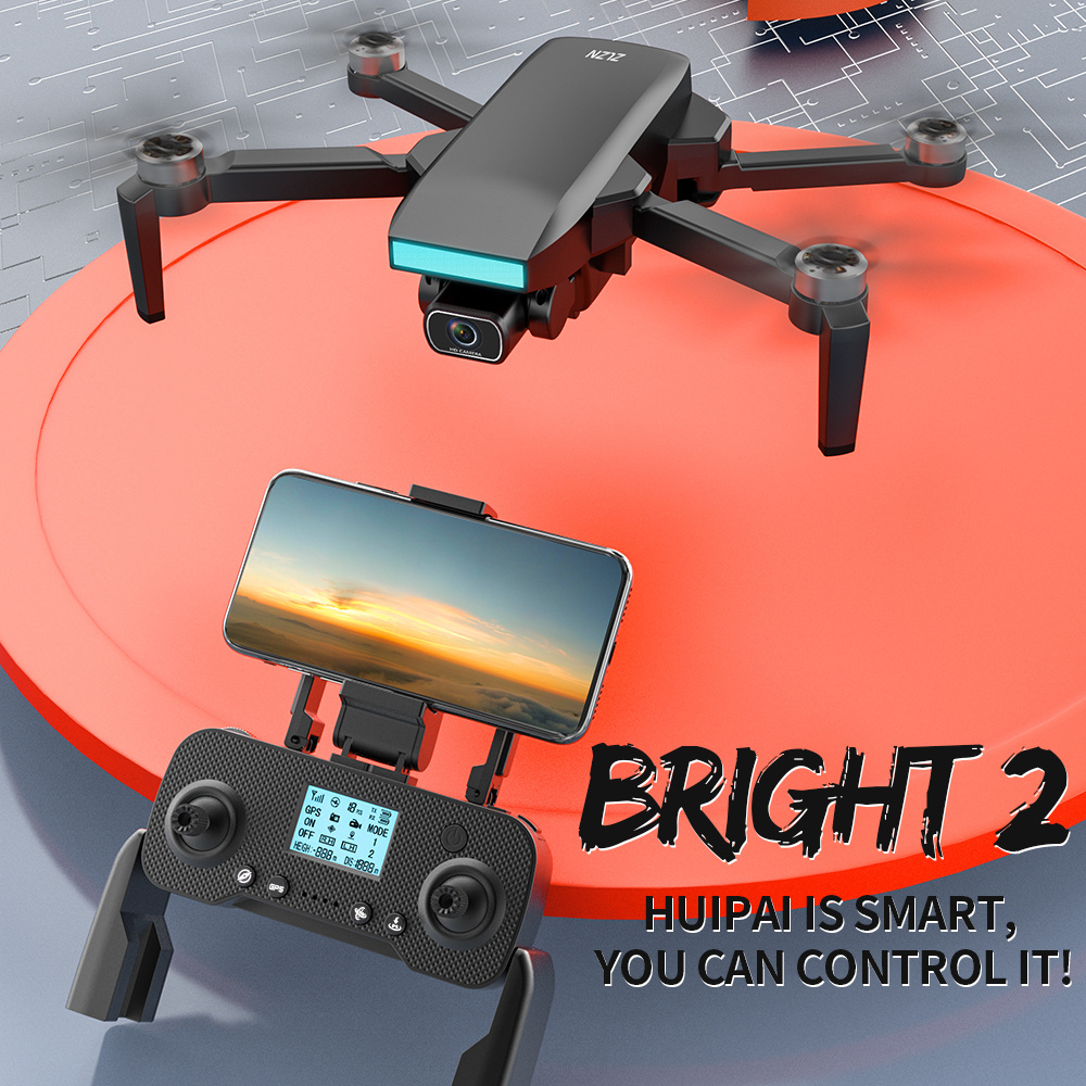 Hui 2 SG107PRO intelligent drone with brushless motor dual positioning system 5G image transmission 1.2km flight