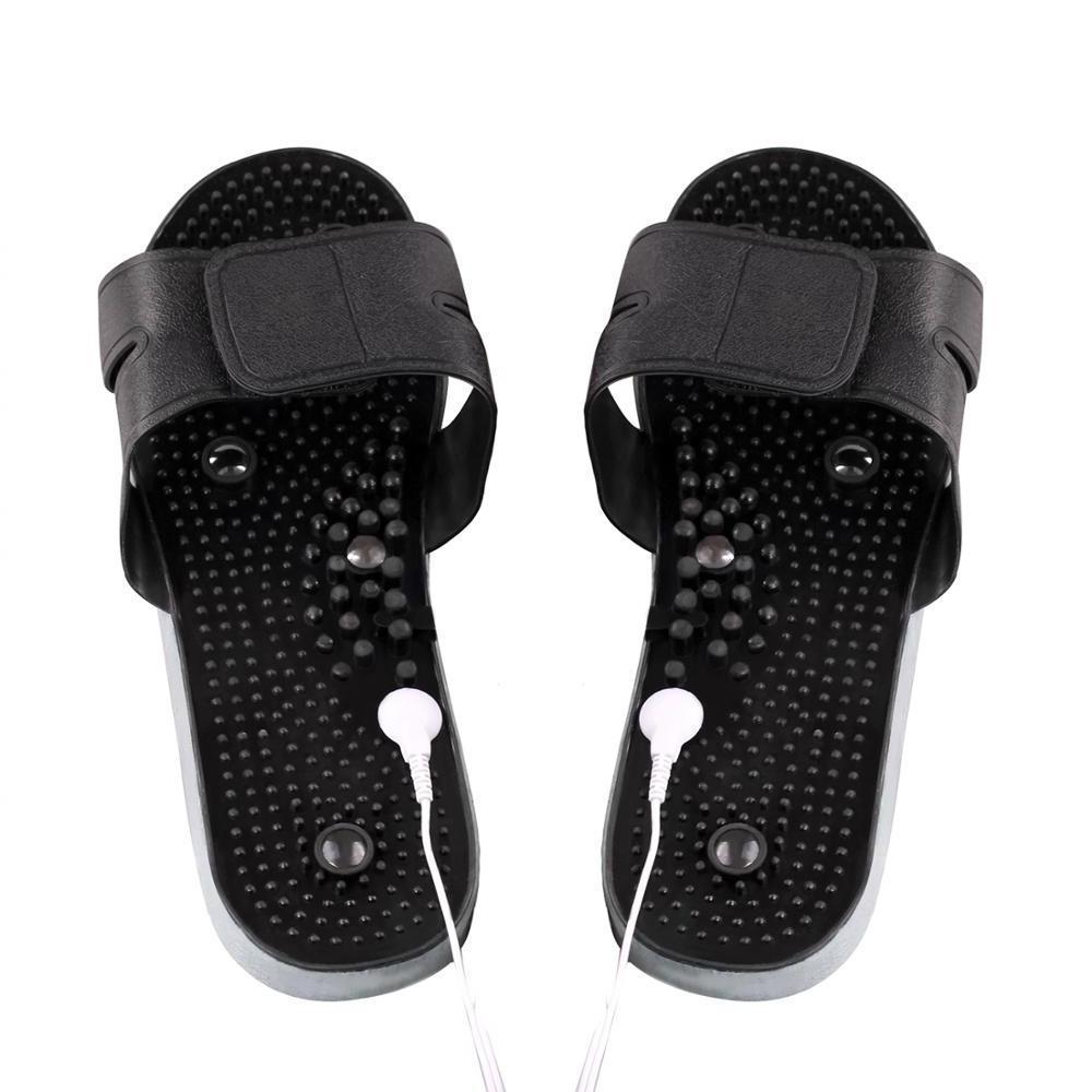 Foot Acupressure Massage Slippers Sandal Reflexology Shoes Tens Unit Massager