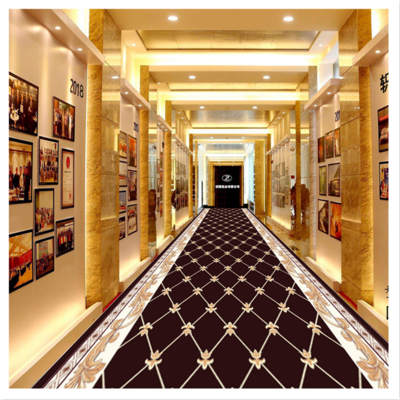 5 star hotel banquet hall corridor hotel jacquard carpet