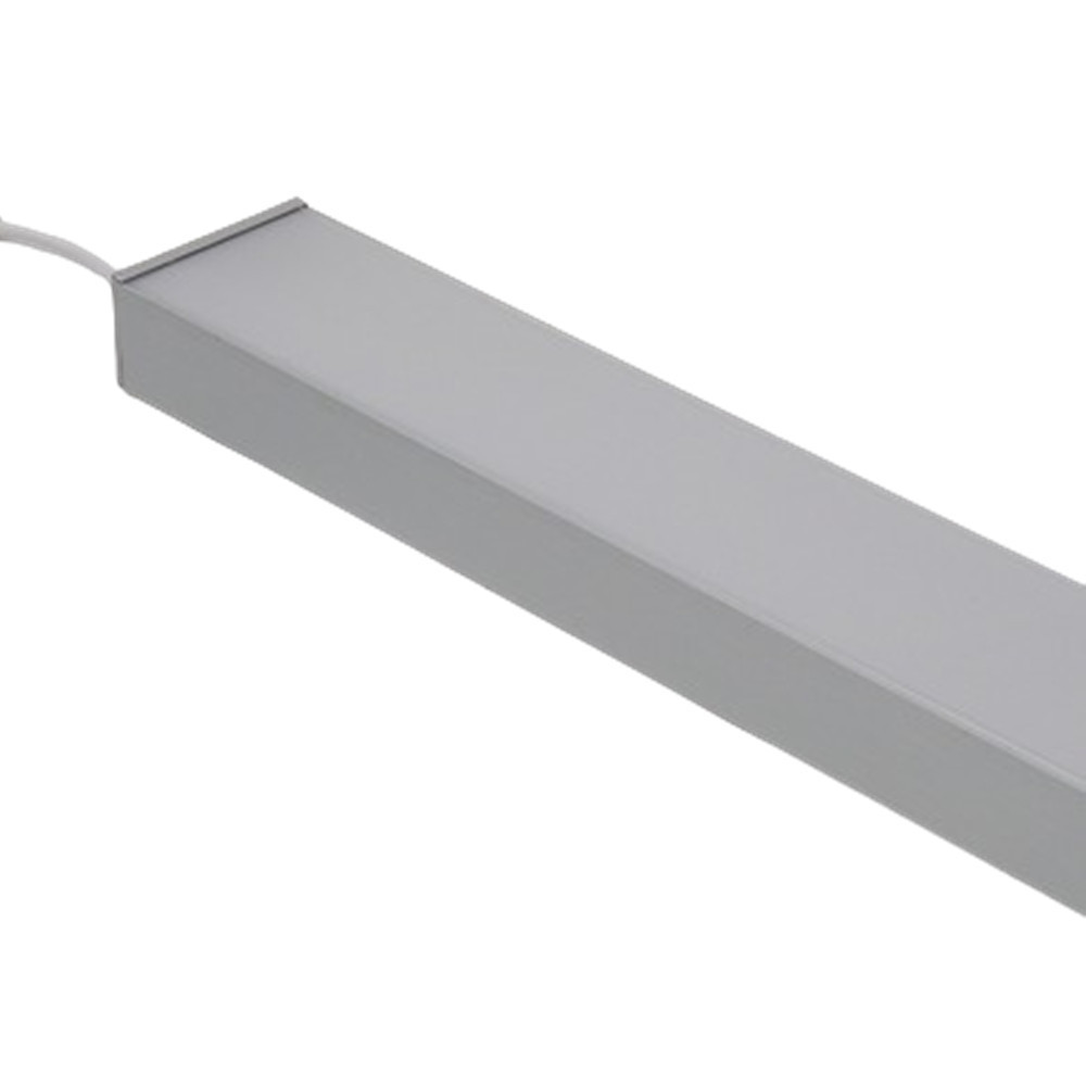 Modern Simple School Office Supermarket 24W Aluminum Suspended LED Tube Linear Light