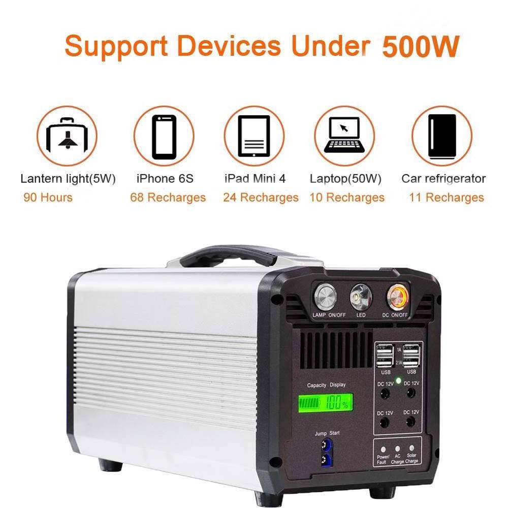 700wh batterysolar generator 10000 watt bar box for emergency energy saver box solar generator camping180w solar panel