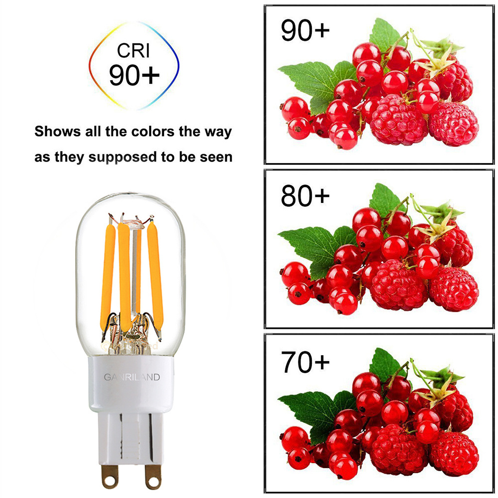 1W 2W 2200K T20 T22 Tubular Filament Bulb E12 E14 G9 Base Dimmable Led Fridge Spare Parts Refrigerator Freezer Light Bulb