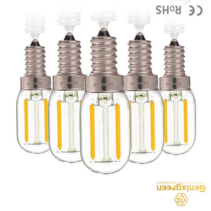 Dimmable 110v 230v 24V 1W E14 E12 Socket T20 Mini LED Filament Bulb Lights candelabra Bulbs For Home Outdoor Wedding Decoration