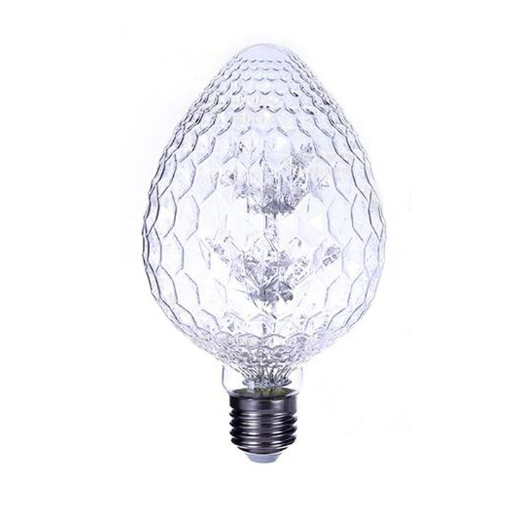 Indoor outdoor creative LED fireworks light bulb Strawberry Shape Light Bulb for Decoration pendant light