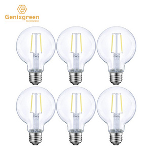 China Led Bulbs Dimmable LED Edison Light Bulb G25 (G80) Globe Shape 4W E27 2700K Christmas Light Led Bulb