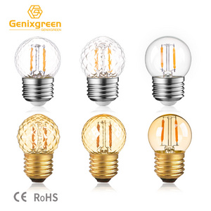 Led Filament Bulb G40 1W 2W Dimmable Bulb Light 220V 110V Vintage Led Light Bulb for Outdoor Indoor