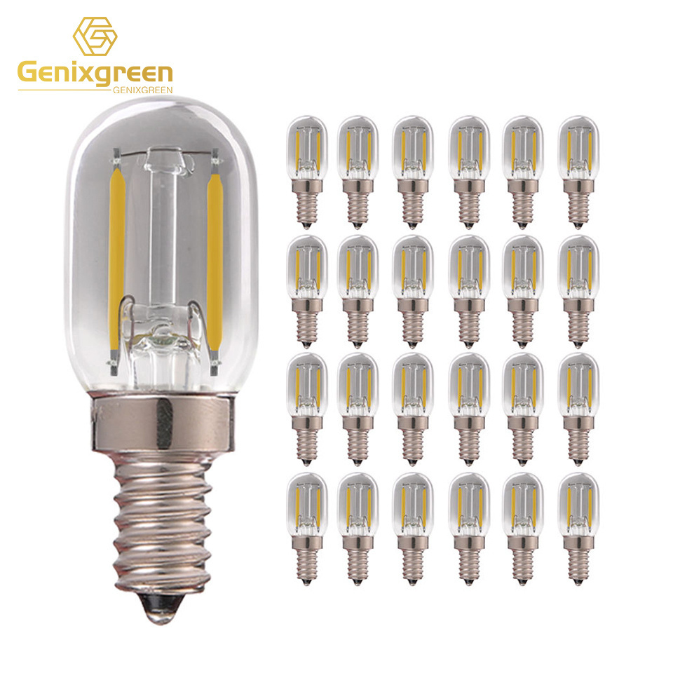 T22 LED Bulb 1W Lightbulbs Smoky Gray Glass E14  Candelabra Night Bulb Natural white 4500K 10 watts equivalent  LED lamps