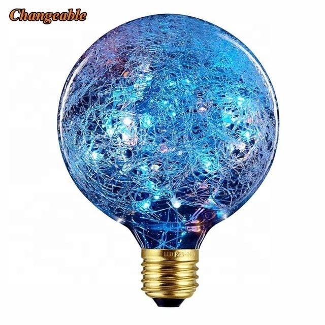 New Year Mery Christmas Decoration Fairy Lights Garden Patio String Light G95 LED Copper Wire Globe Decorative Shop Light Bulb