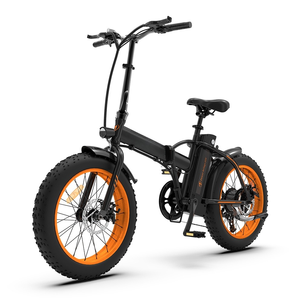 Rear Hub Motor E Bike Removable Lithium Battery Electric Bike Fat Tire Folding 13ah 36 Volt 500W Affordable 20 Inch A20 Twist