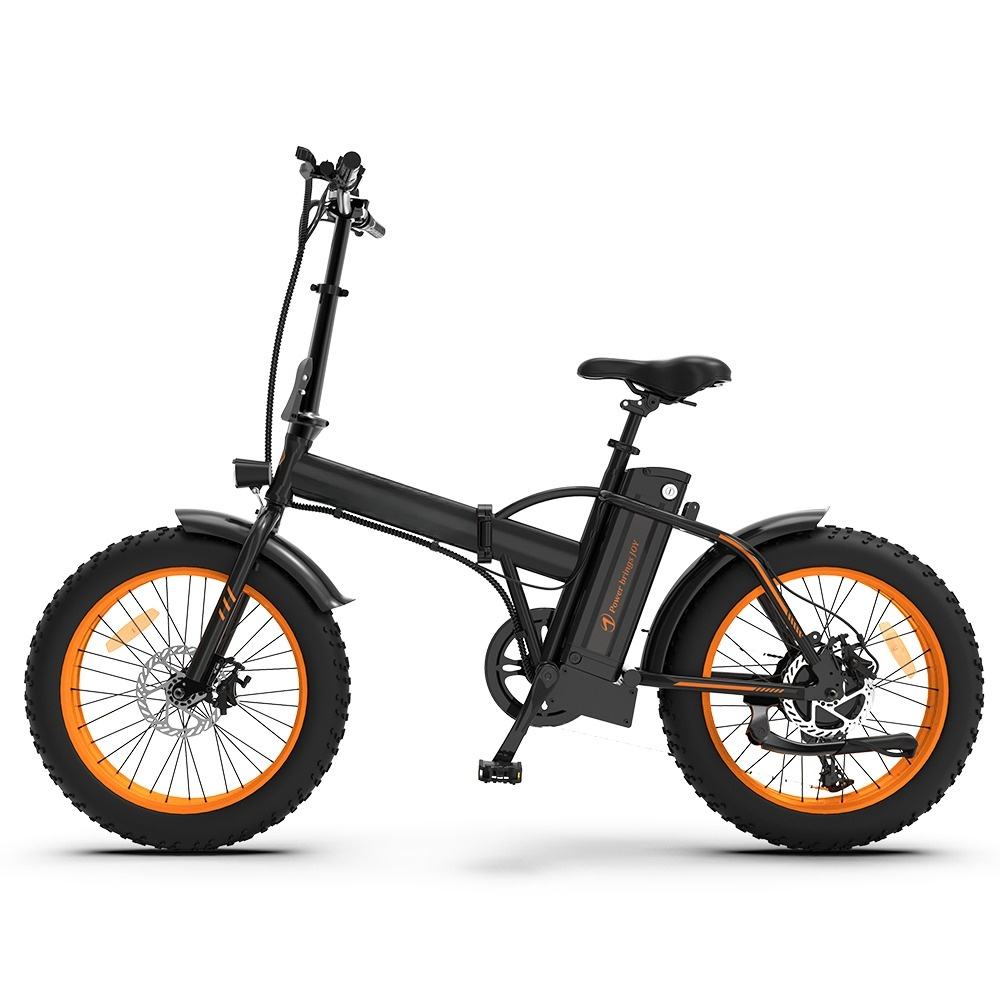 Rear Hub Motor E Bike Removable Lithium Battery Electric Bike Fat Tire Folding 13ah 36 Volt 500W Affordable 20 Inch A20 Twist