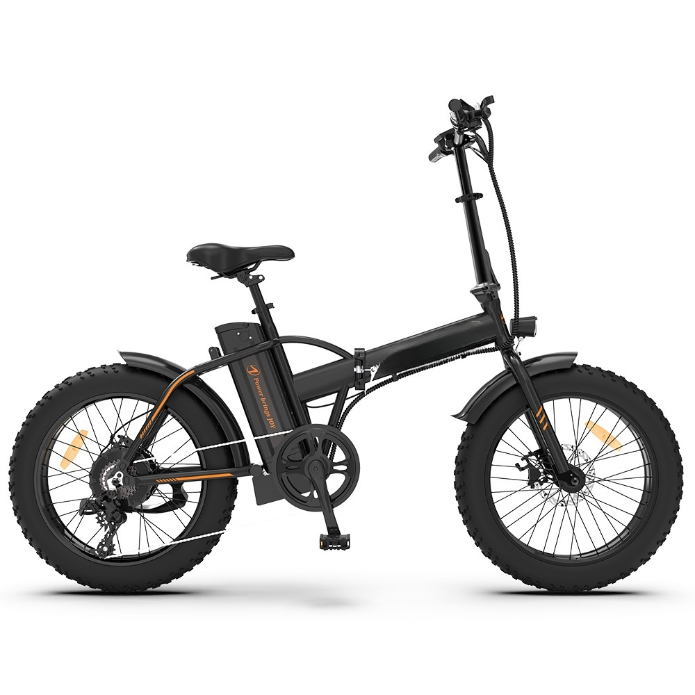 Rear Hub Motor E Bike Removable Lithium Battery Electric Bike Fat Tire Folding 13ah 36 Volt 500W Affordable 20 Inch A20 Twist