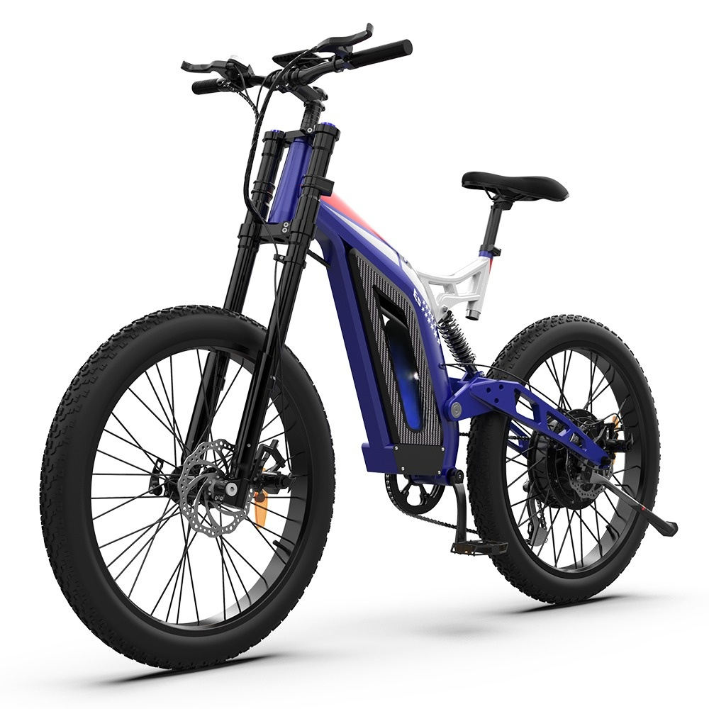 50 KM/H High Speed 26*4.0 Inch Fat Tire 48V 1500W Strong Power Electric Mountain Bike With 20Ah Removable Lithium Battery